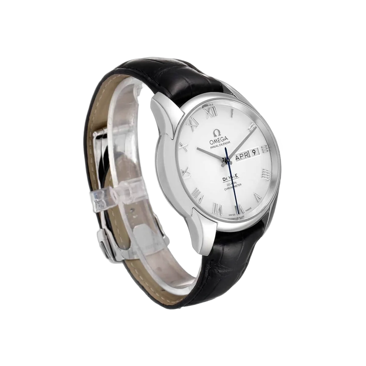 Omega Annual Calendar 431.13.41.22.02.001 ميناء أبيض