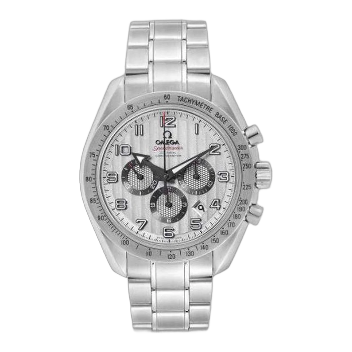 Omega Broad Arrow Co Axial Chronograph 44.25Mm Watch