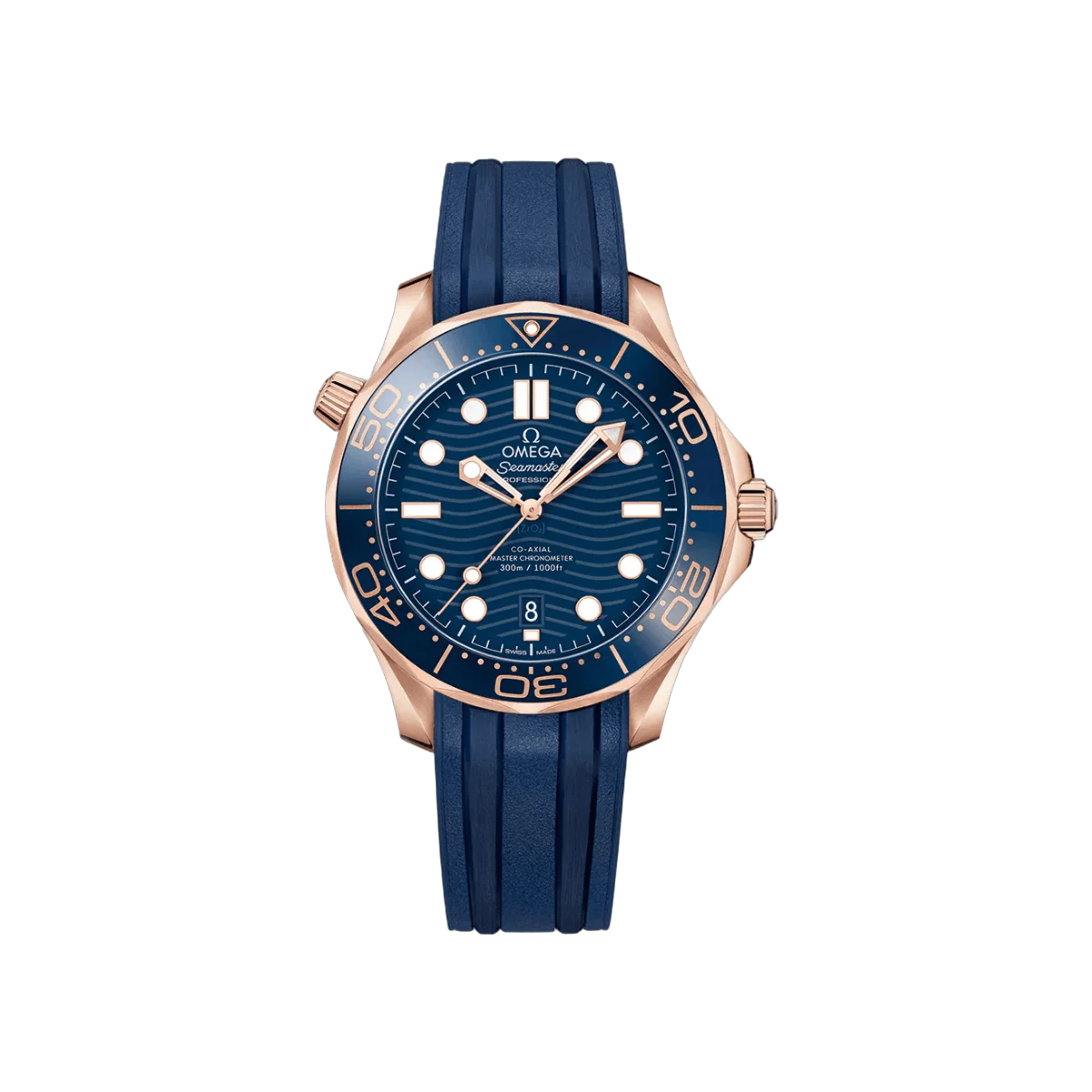 Omega Seamaster Diver 300M 210.62.42.20.03.001 Co-Axial Master Chronometer Blue Dial