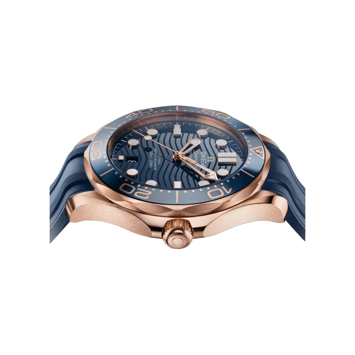 Omega Seamaster Diver 300M 210.62.42.20.03.001 Co-Axial Master Chronometer Blue Dial