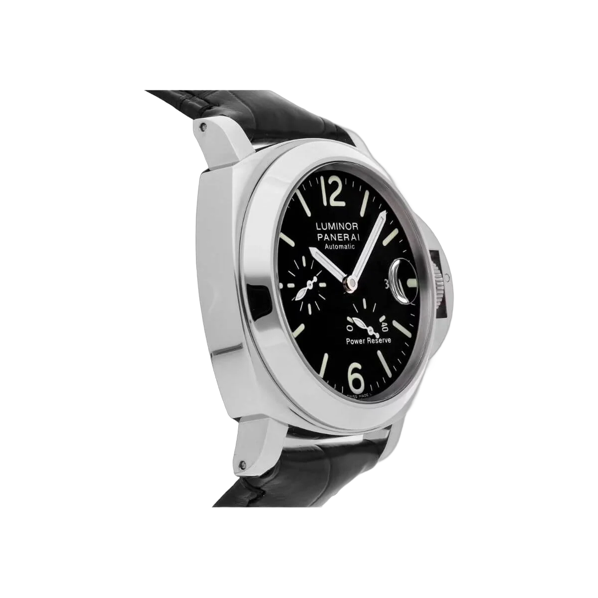 Panerai Contemporary Luminor PAM00090 Herrenuhr aus Edelstahl, 44 mm
