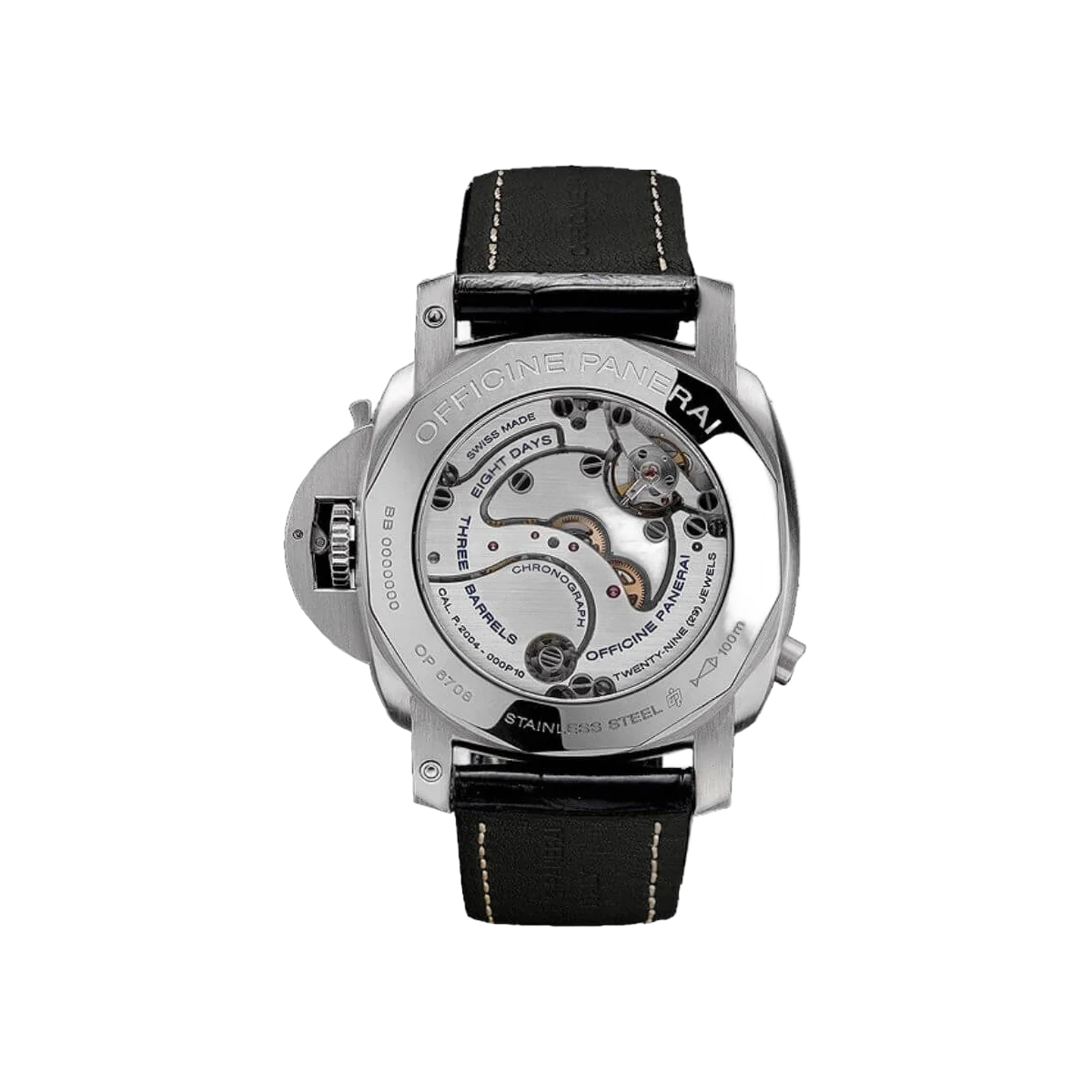 Panerai Luminor Chrono Monopulsante 8 Tage GMT 44mm Herrenuhr Ref. PAM00275