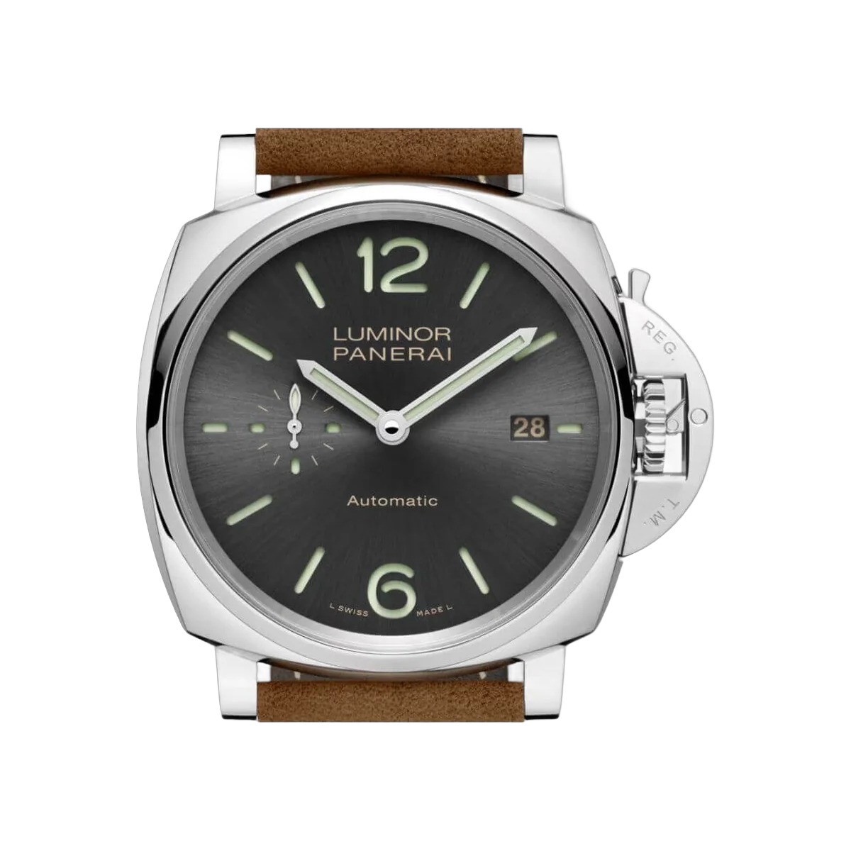 Panerai Luminor Due 3 Days Date PAM00904 ACCIAIO Grey Dial – additional product photo 8