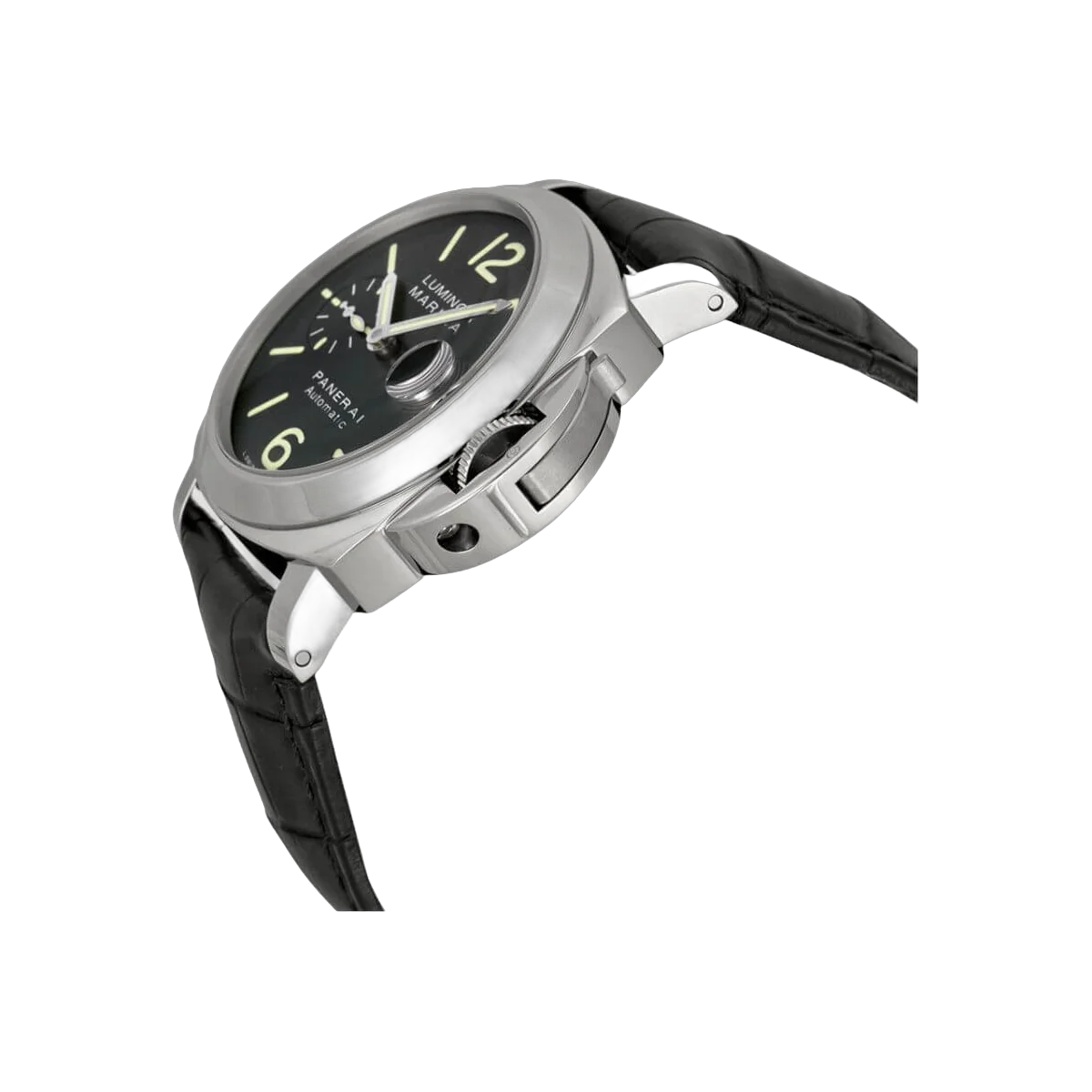 Panerai Luminor Marina pam00104 Stainless Steel 44Mm Black Dial