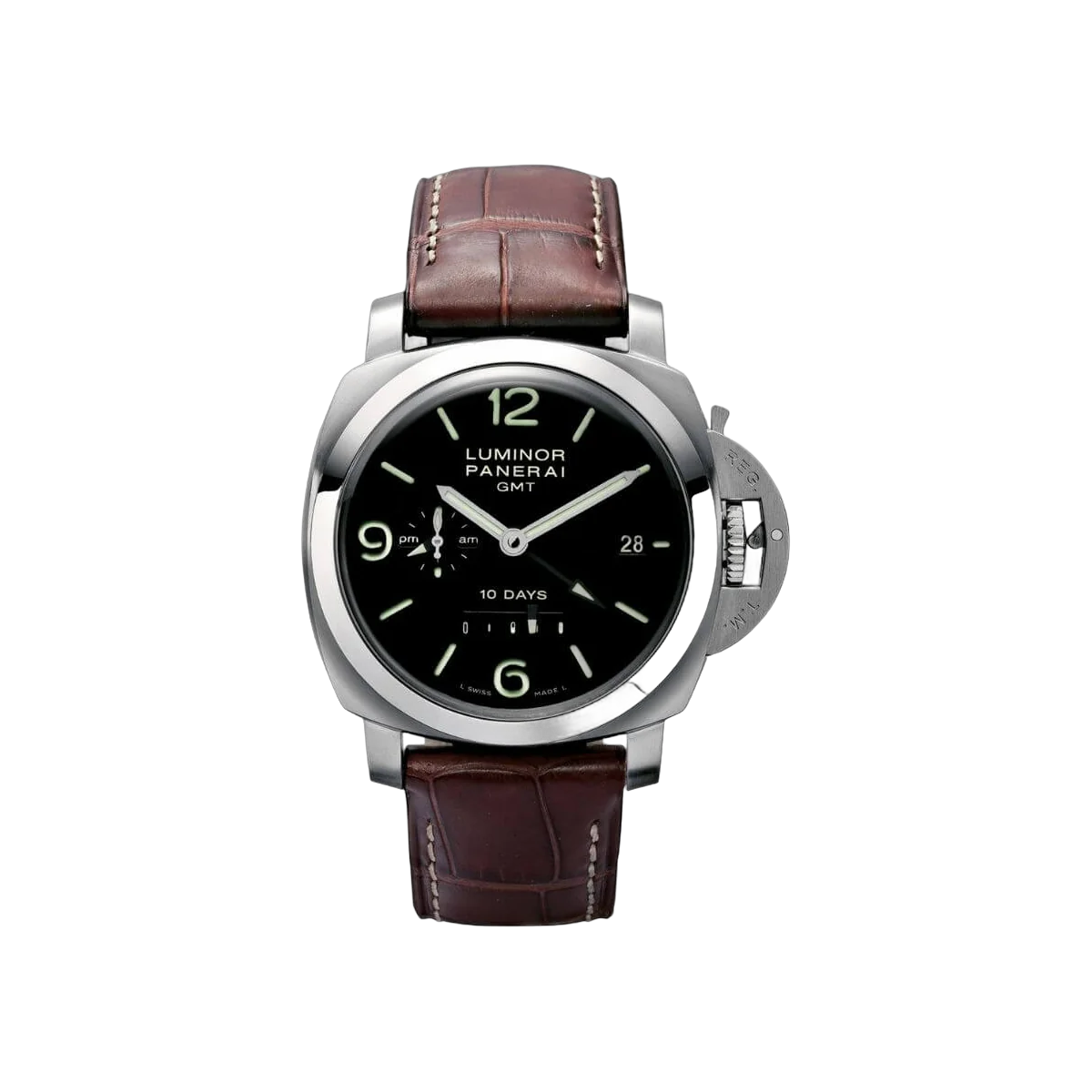 沛纳海 Luminor pam00270 1950 不锈钢 44 毫米男士手表