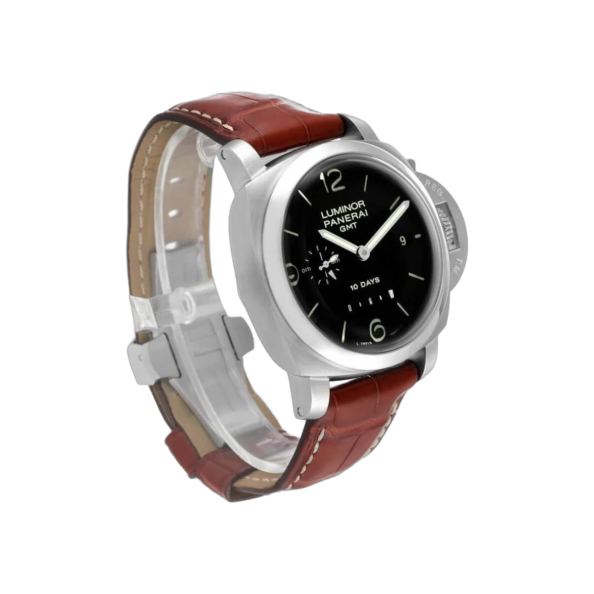 沛纳海 Luminor pam00270 1950 不锈钢 44 毫米男士手表