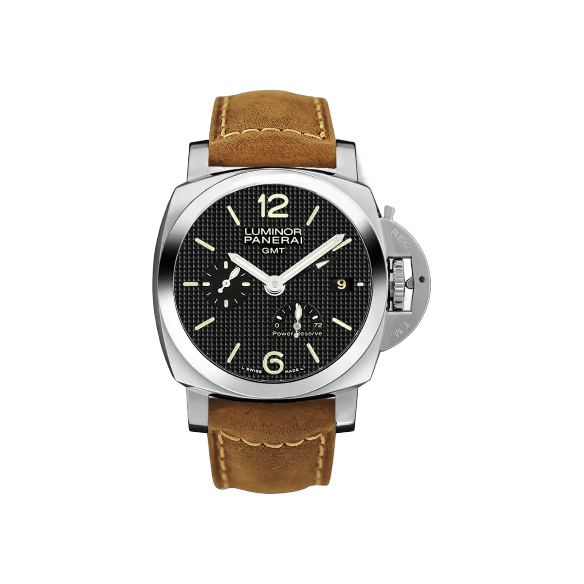 Panerai Luminor PAM00537 Stainless Steel 42Mm Black Dial