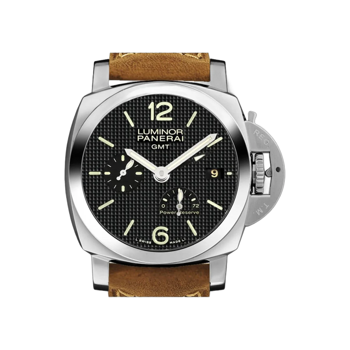 Panerai Luminor PAM00537 Stainless Steel 42Mm Black Dial