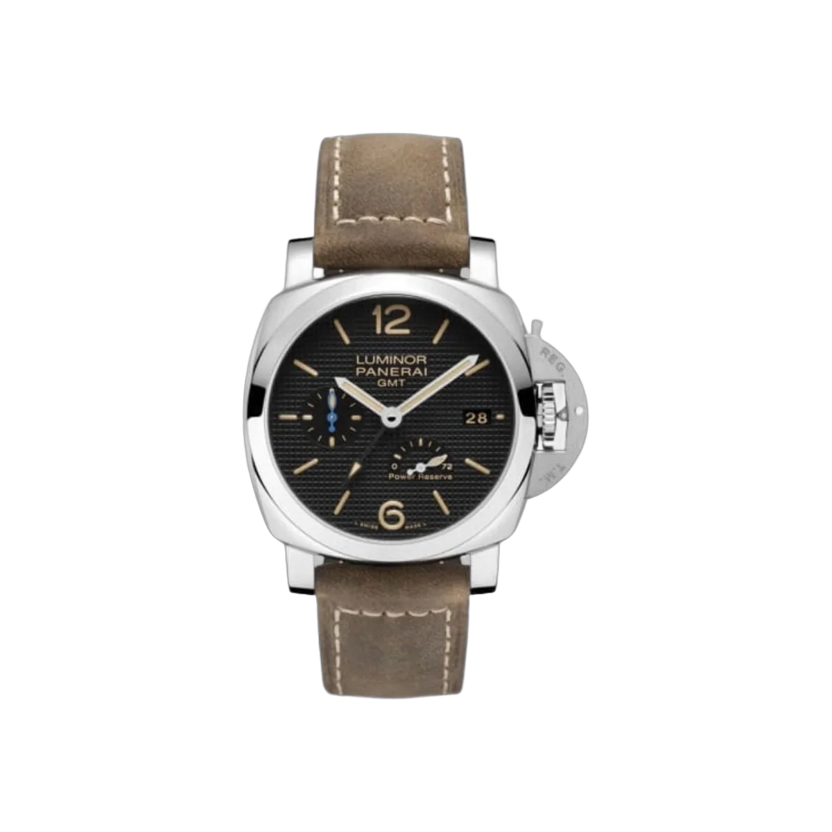沛纳海 Luminor PAM01537 1950 自动上链黑色表盘