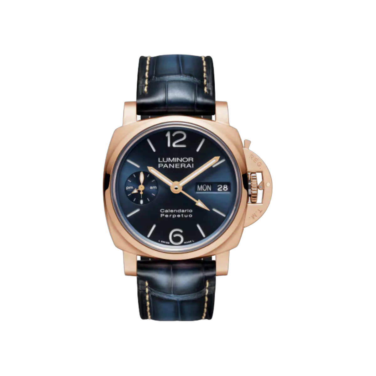 Panerai Luminor Perpetual Calendar PAM00742 Blue Goldtech 44mm Herrenuhr