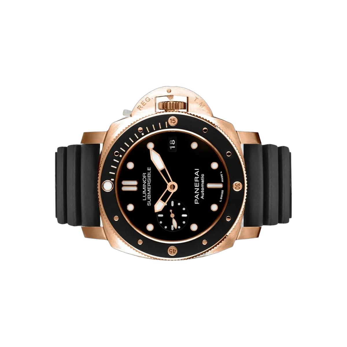 Panerai Luminor Submersible 1950 3 Days Automatic Oro Rosso 42Mm Men's Watch