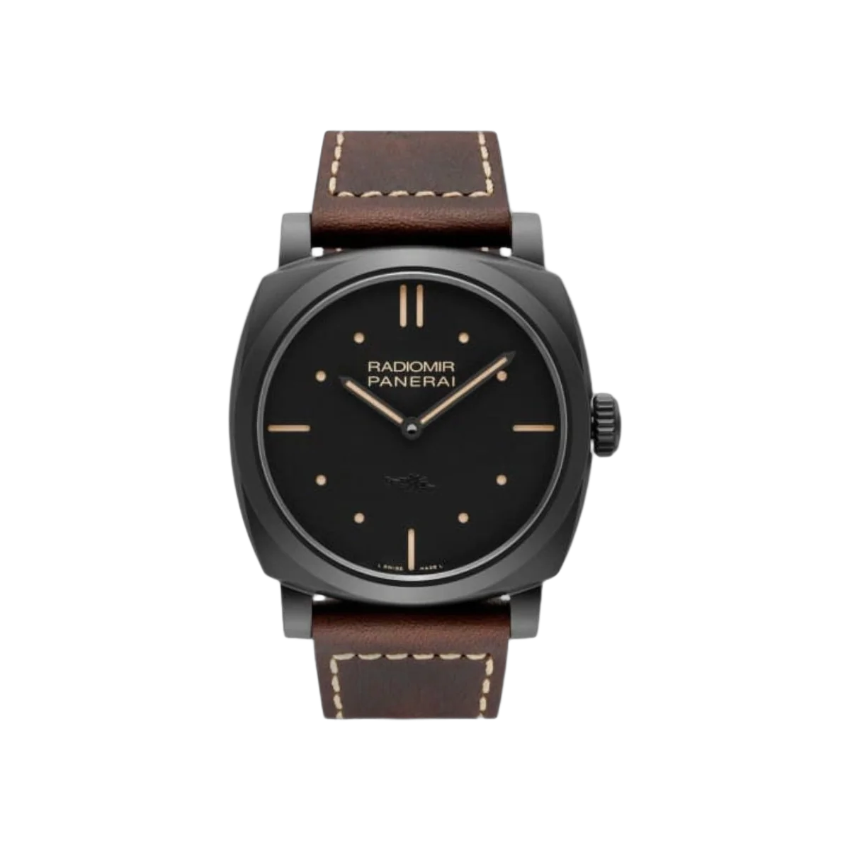 沛纳海 Radiomir PAM00577 3 Days 48MM 黑色表盘