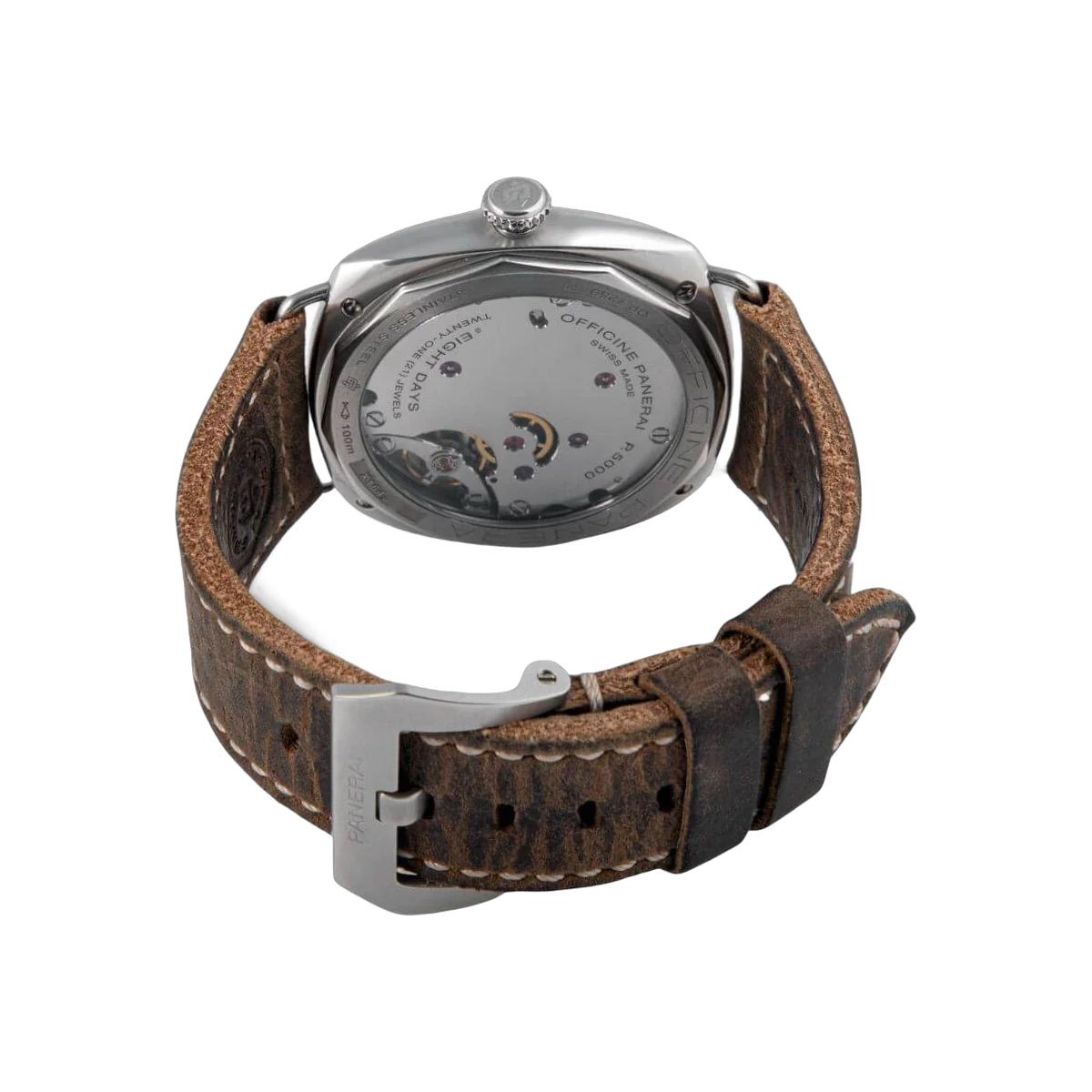 Panerai Radiomir PAM00992 8 Tage Giorni Brevettato Schwarzes Zifferblatt