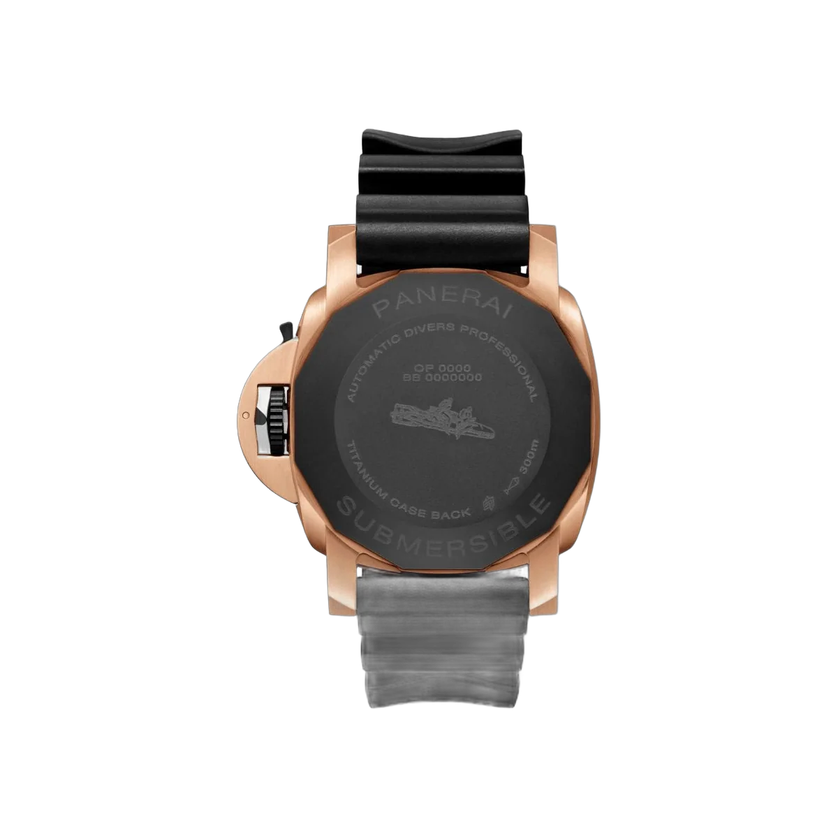 Panerai Submersible PAM01070 Goldtech Orocarbo Black Dial