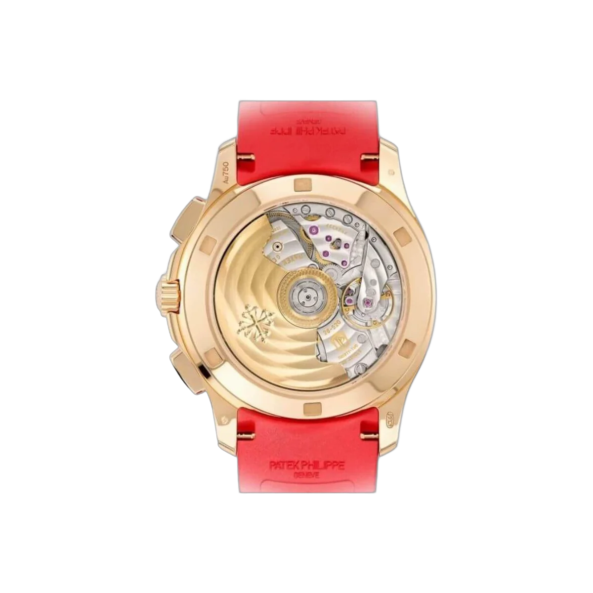 Patek Philippe Aquanaut 7968/300R-001 Rainbow Bezel 18K Rose Gold Case Mother Of Pearl Dial