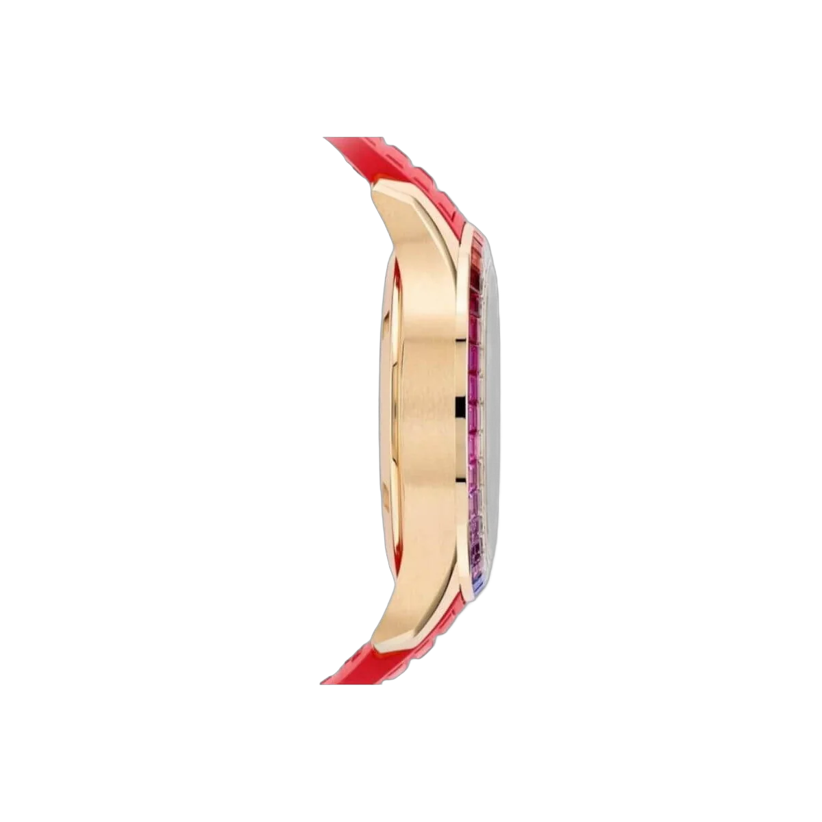 Patek Philippe Aquanaut 7968/300R-001 Rainbow Bezel 18K Rose Gold Case Mother Of Pearl Dial