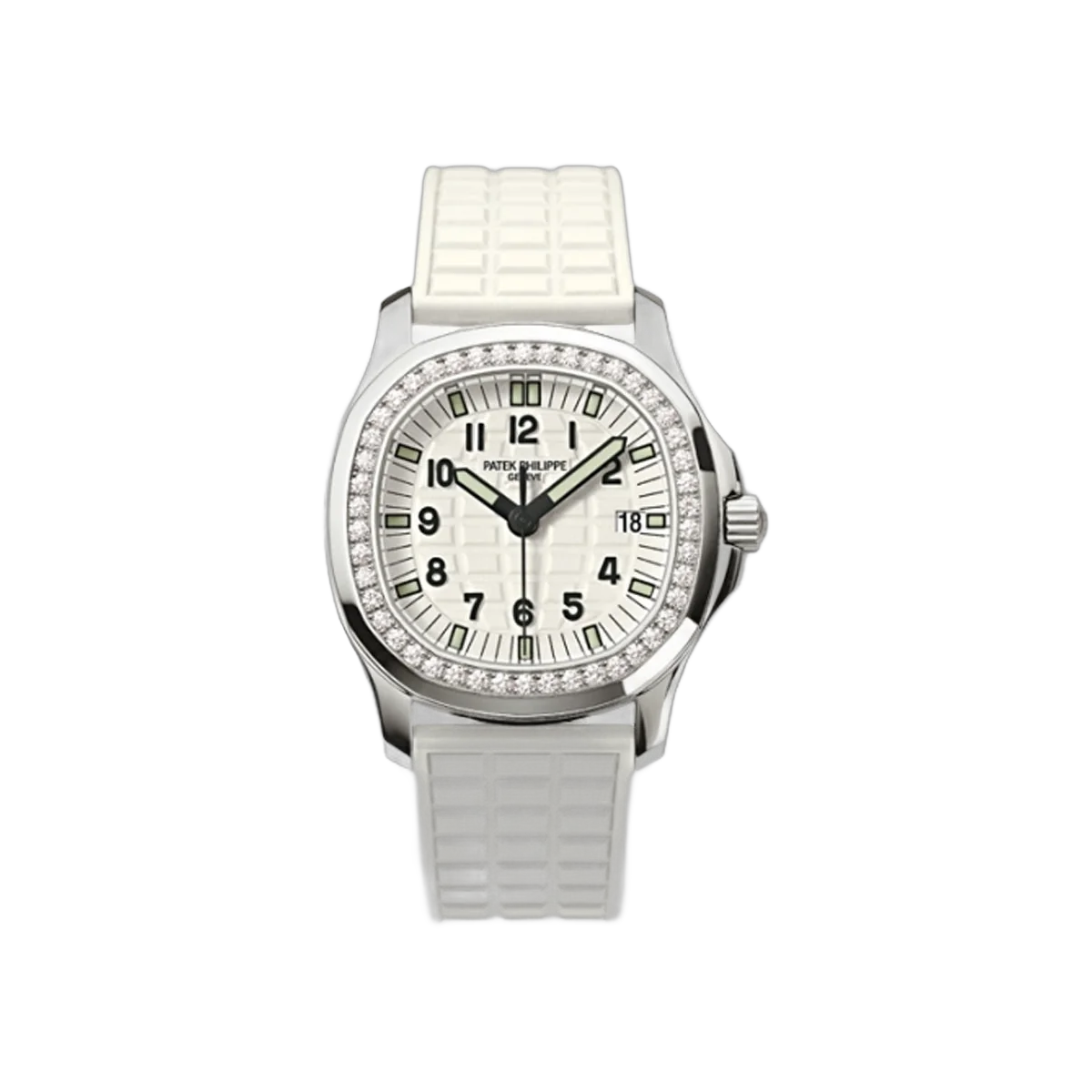 Patek Philippe Aquanaut Luce 5067A-011 Stainless Steel 36mm White Dial Ladies Watch