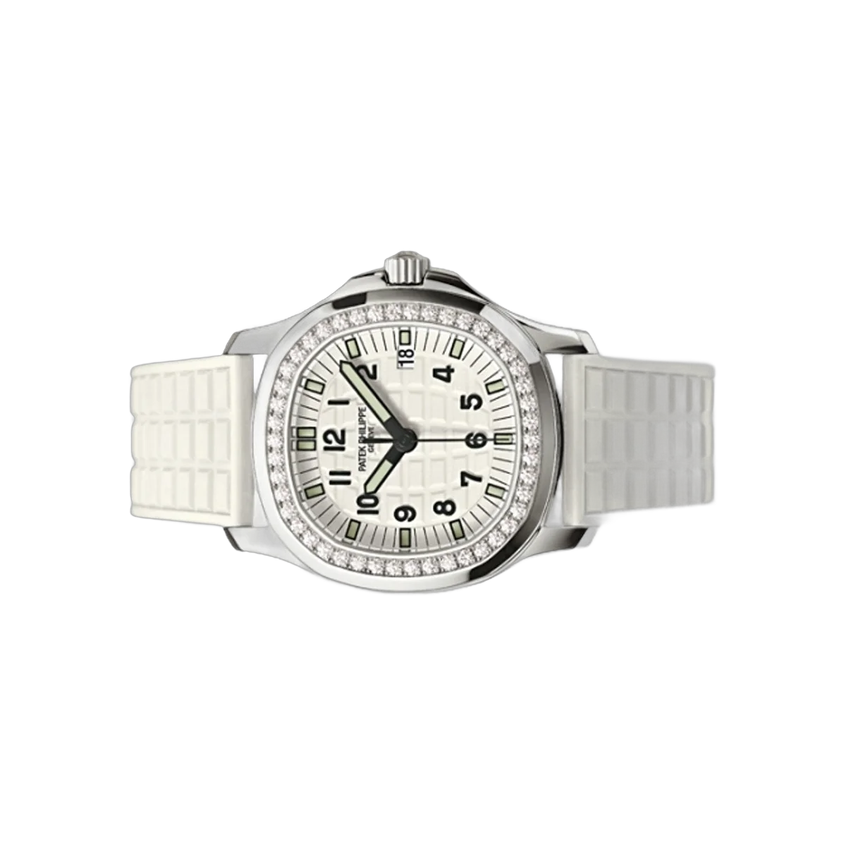 Patek Philippe Aquanaut Luce 5067A-011 Stainless Steel 36mm White Dial Ladies Watch