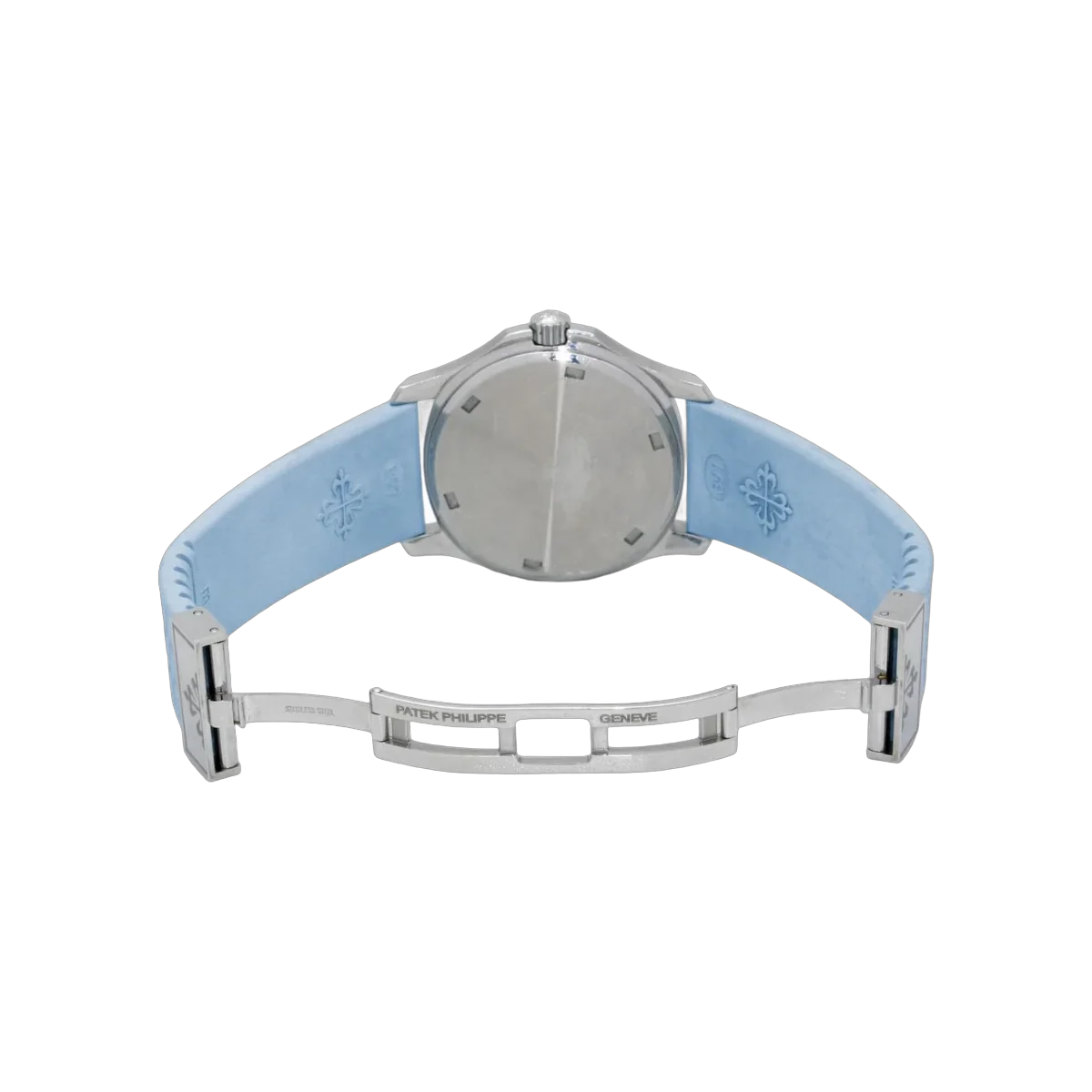 Patek Philippe Aquanaut Luce 5067A-017 Stainless Steel 36mm Diamond Bezel Blue Ice Dial