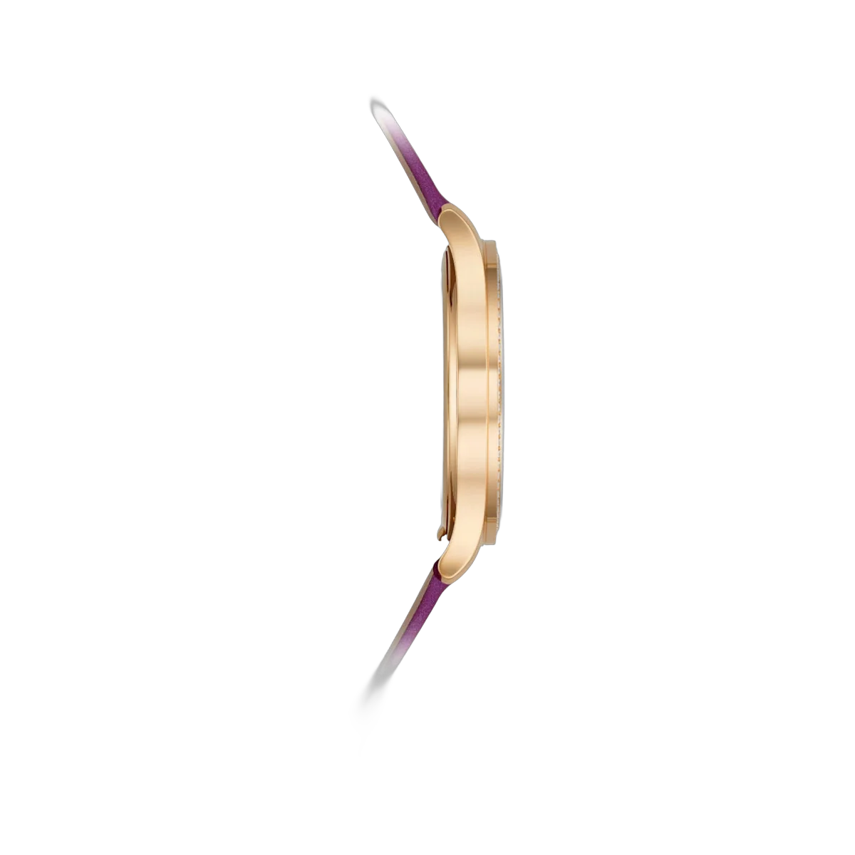 Patek Philippe Calatrava 4997/200R Ultra Thin Rose Gold Diamond Bezel 35mm Purple Dial Ladies Watch
