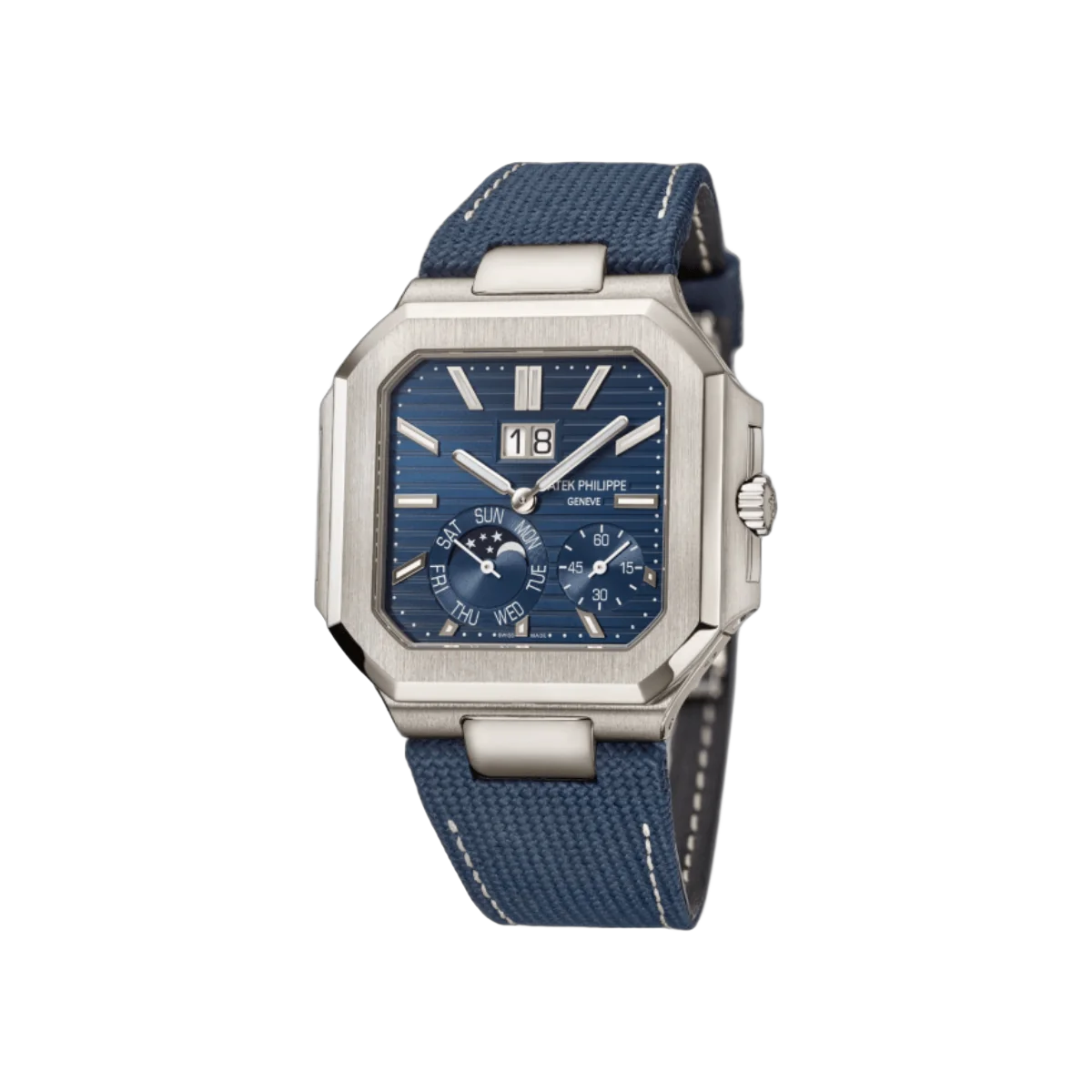 Patek Philippe Cubitus 5822P-001 Self-Winding 45mm Blue Dial Men's Watch