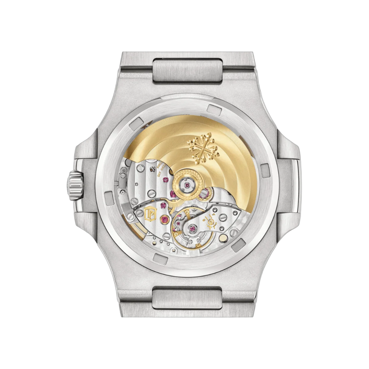 Patek Philippe Nautilus 5711/1300A-001 Baguette-Cut Bezel 40mm Olive Green Index Dial Mens Watch