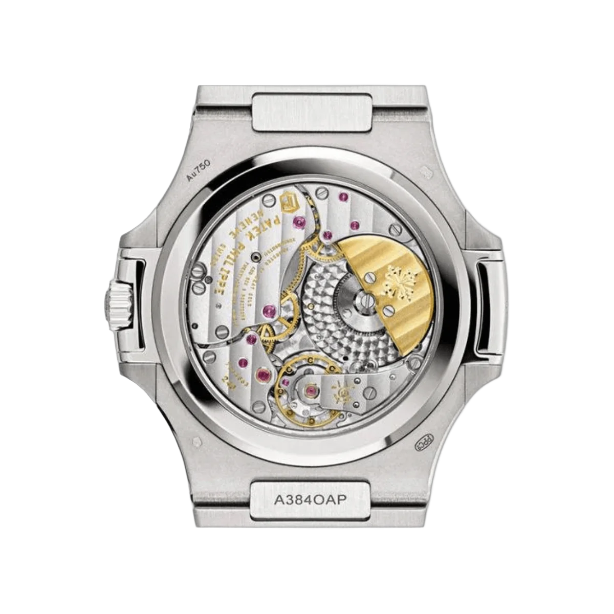 Patek Philippe Nautilus 5740/1G-001 Ewiger Kalender 18kt Weißgold 40mm Blaues Indexzifferblatt Herrenuhr