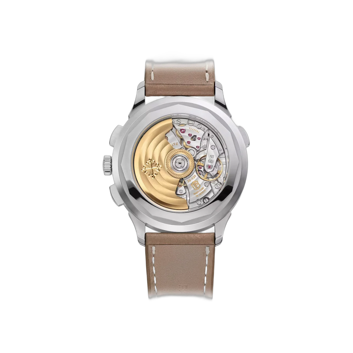 Patek Philippe World Time 5935A-001 Chronograph Stainless Steel Salmon Dial 41mm Men's Watch
