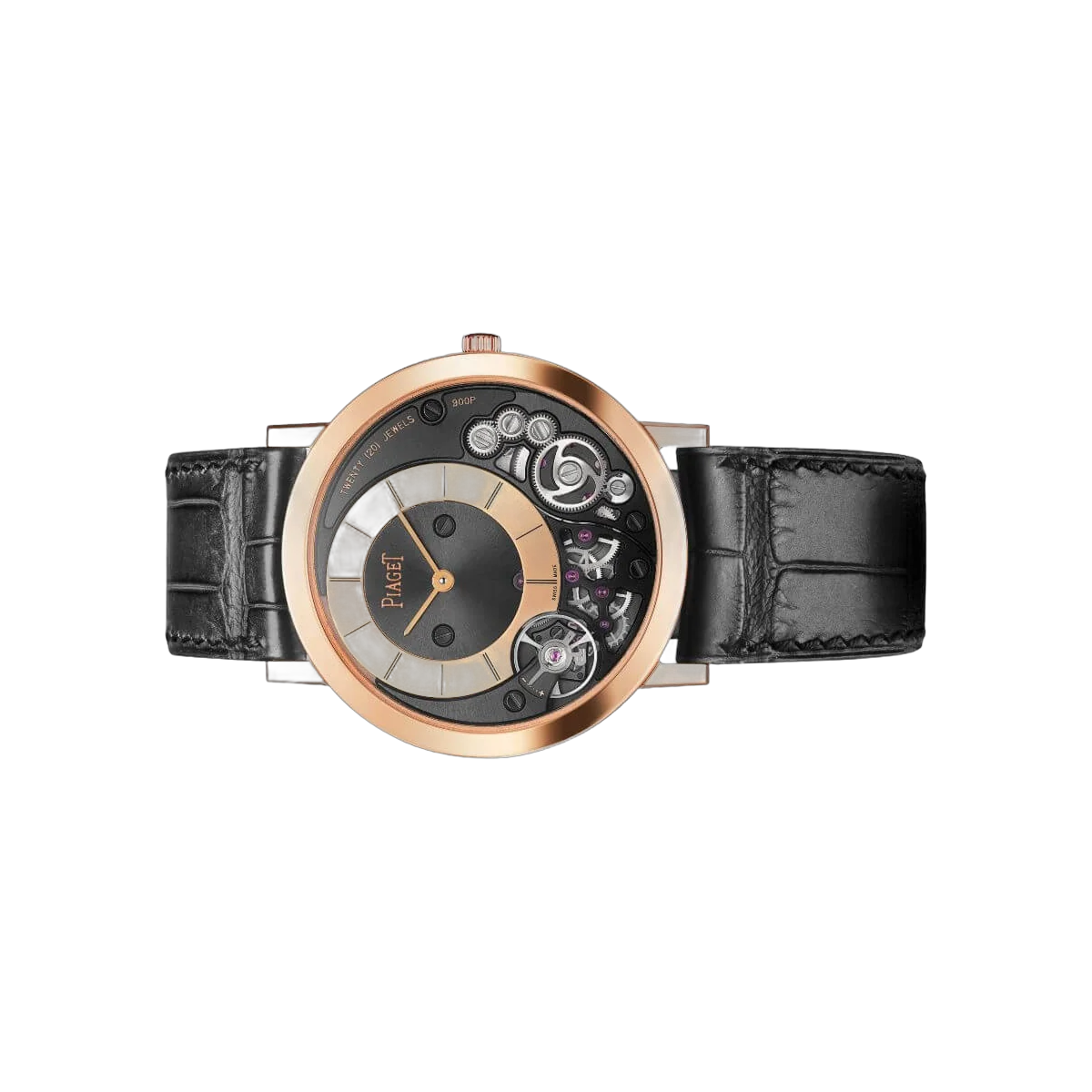 伯爵 Altiplano G0A41011 Ultimate 手动上链机械玫瑰金表盘