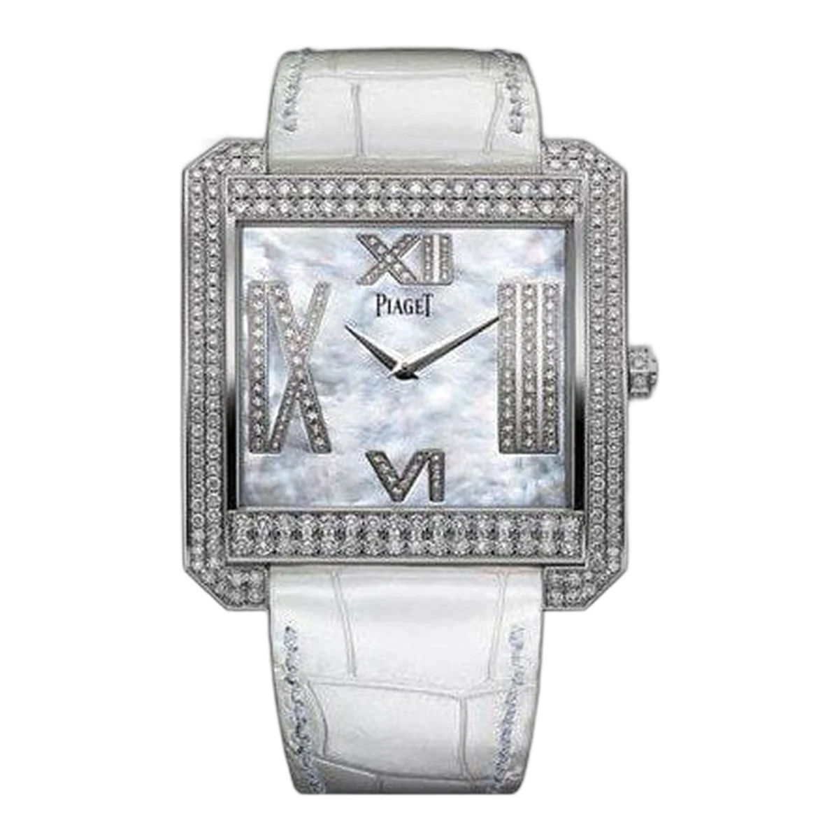 Piaget Limelight 18Kt White Gold 42Mm X 46Mm Ladies Watch