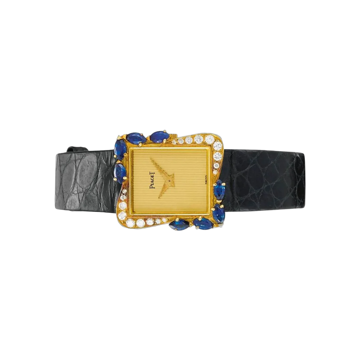 Piaget Vintage 41548 23Mm X 19Mm 18K Yellow Gold