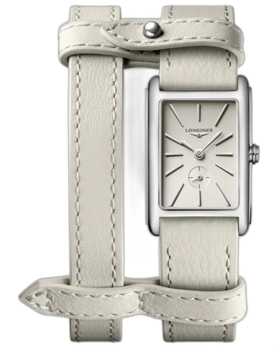 Longines Dolcevita Quartz Beige Index L52554792 20.8x32MM Stainless Steel