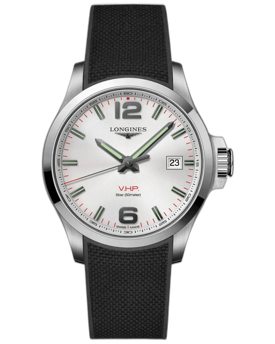 Longines Conquest VHP Perpetual Calendar L37264769 43MM Silver Stainless Steel