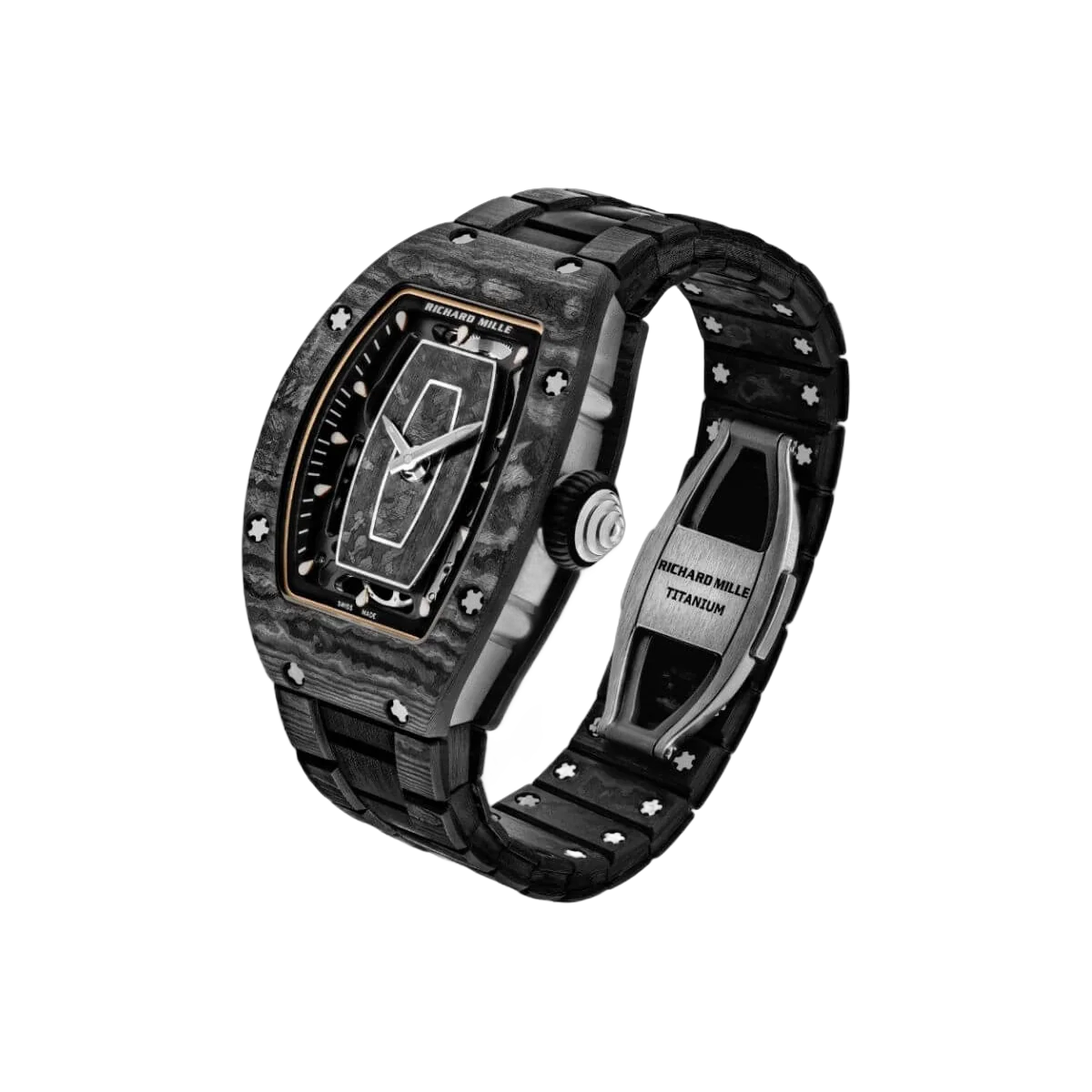 Richard Mille Rm 07-01 Carbon Tpt Bracelet