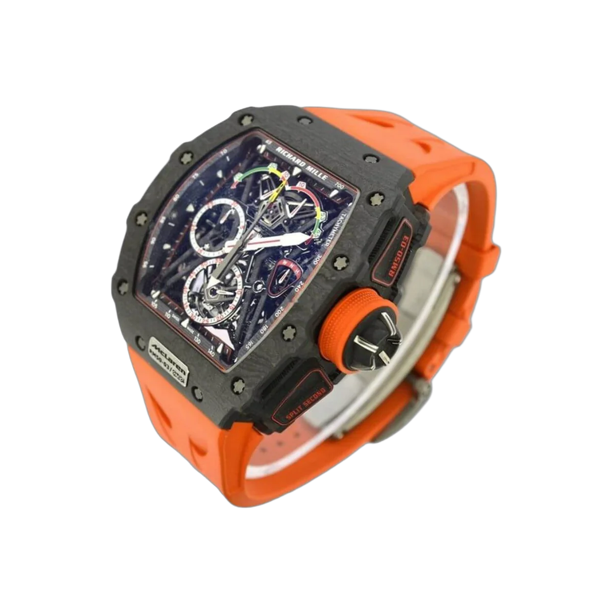 Richard Mille RM 50-03 McLaren Tourbillon Orange Rubber Strap