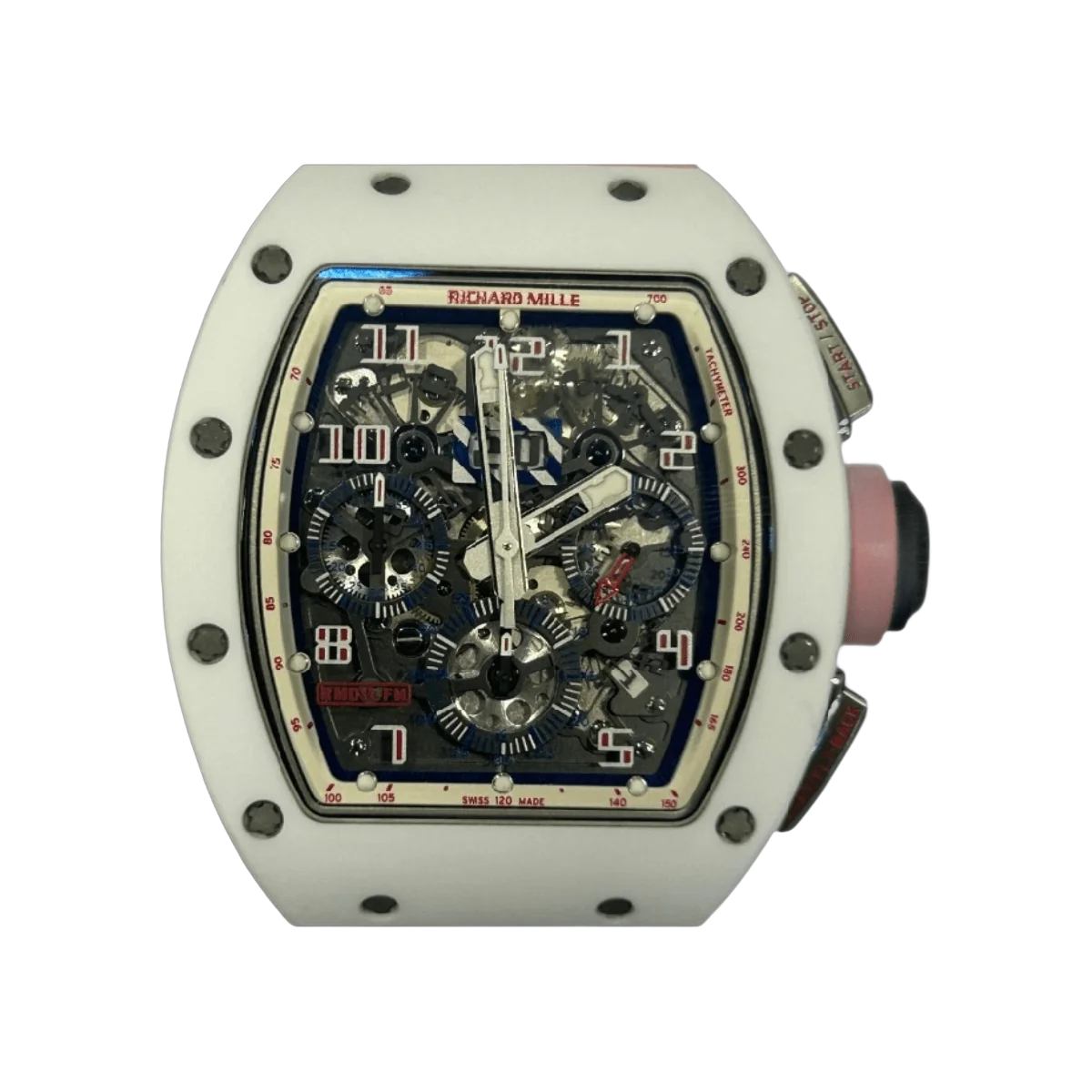 Richard Mille RM011 AO CA ATZ Felipe Massa Chronograph 50mm Skeleton Dial Mens Watch