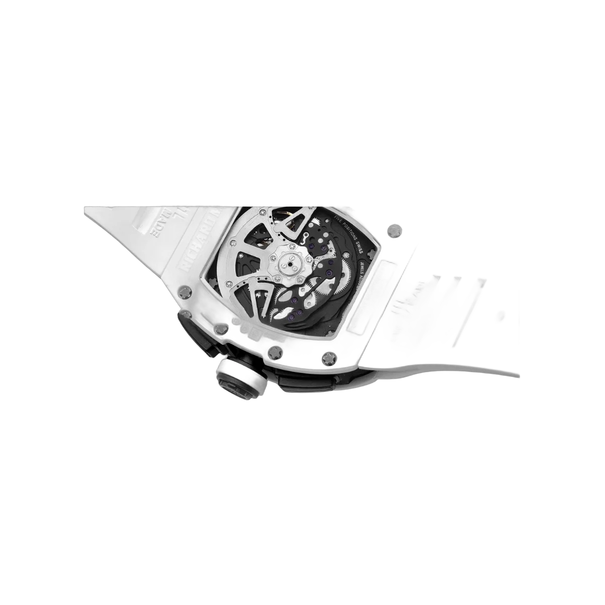 Richard Mille RM011 AO CA-ATZ USA N3 Automatic Flyback Chronograph Felipe Massa White Ghost America Edition 40mm Skeleton Dial Mens Watch – additional product photo 2