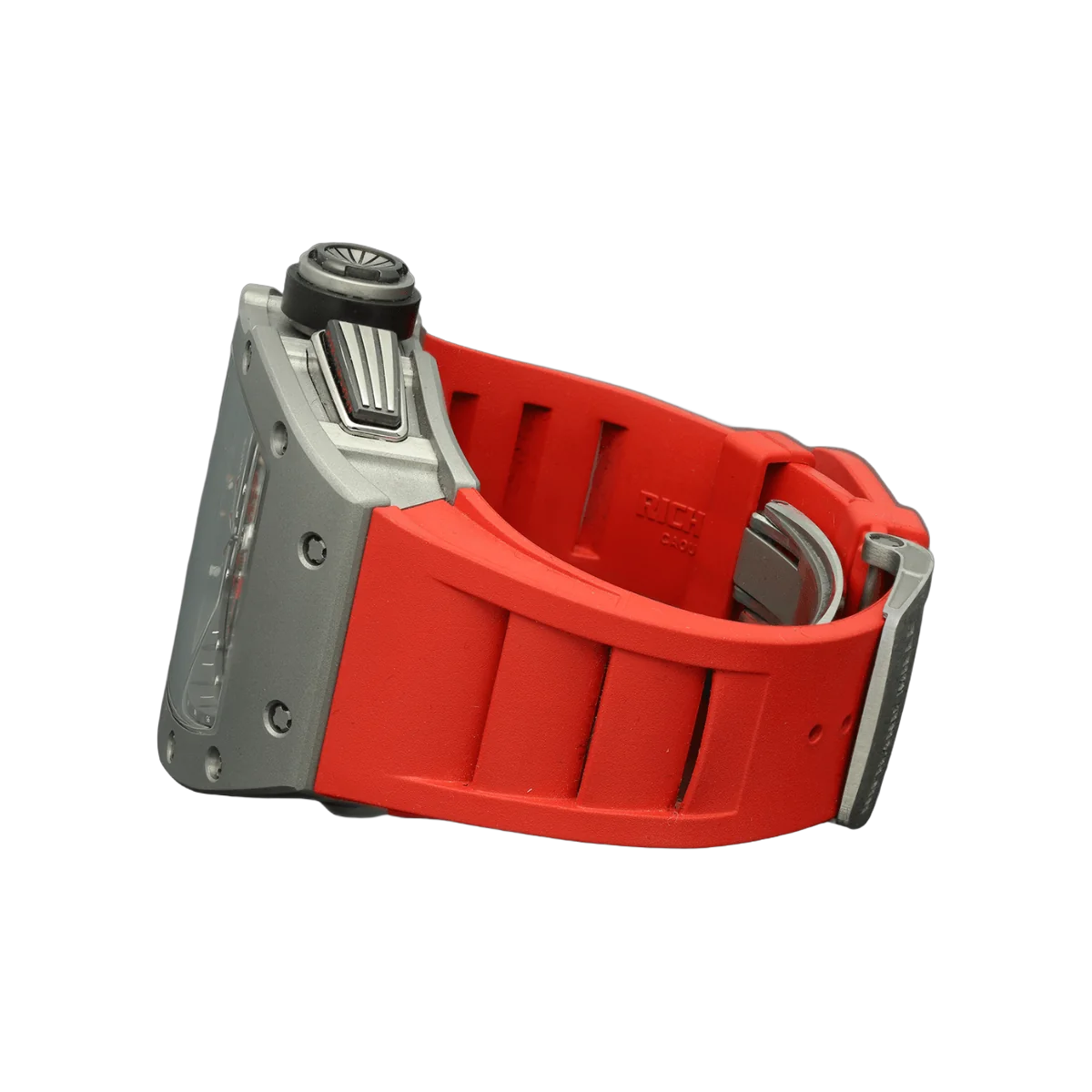 Richard Mille RM011 فيليبي ماسا إصدار التيتانيوم الكامل بسفع رملي وميناء هيكلي
