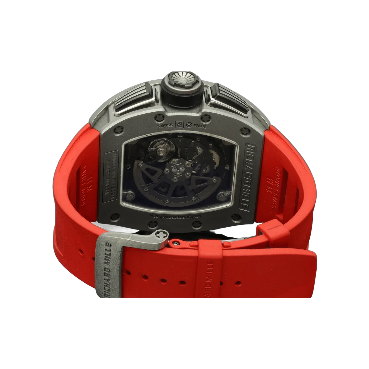 Richard Mille RM011 فيليبي ماسا إصدار التيتانيوم الكامل بسفع رملي وميناء هيكلي