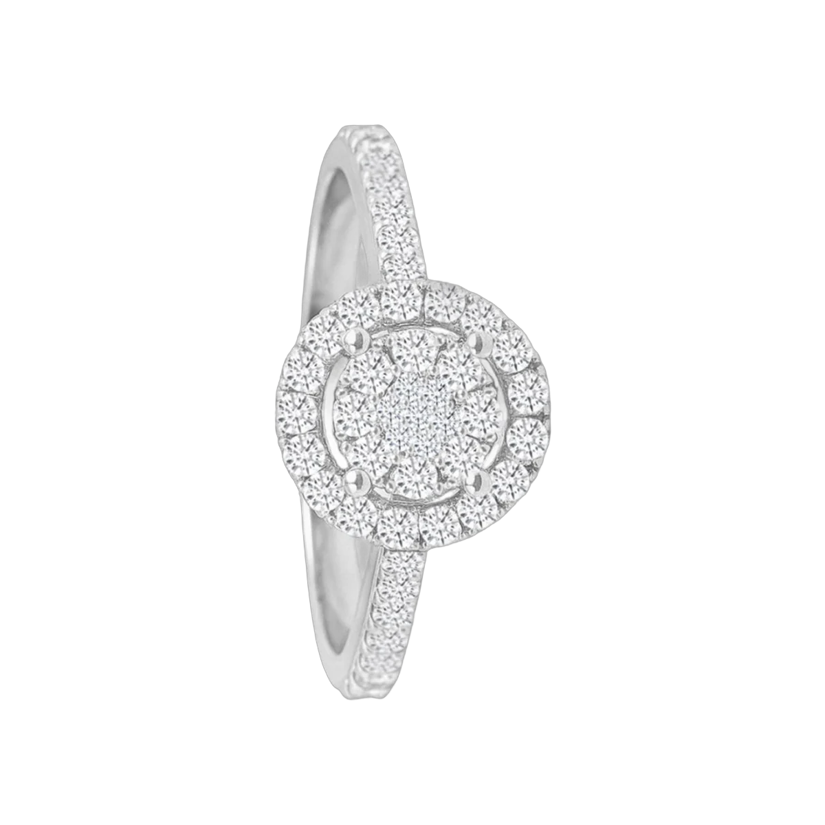 RING-0.49CTS-HRD-E-F/SI, 682RI,Total Wt - 3.74gm