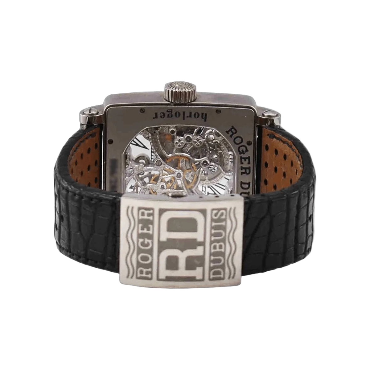 Roger Dubuis Golden Square G40 02SQ 7 V3.79 Skeleton Tourbillon With Skeleton Dial Men's Watch – additional product photo 2