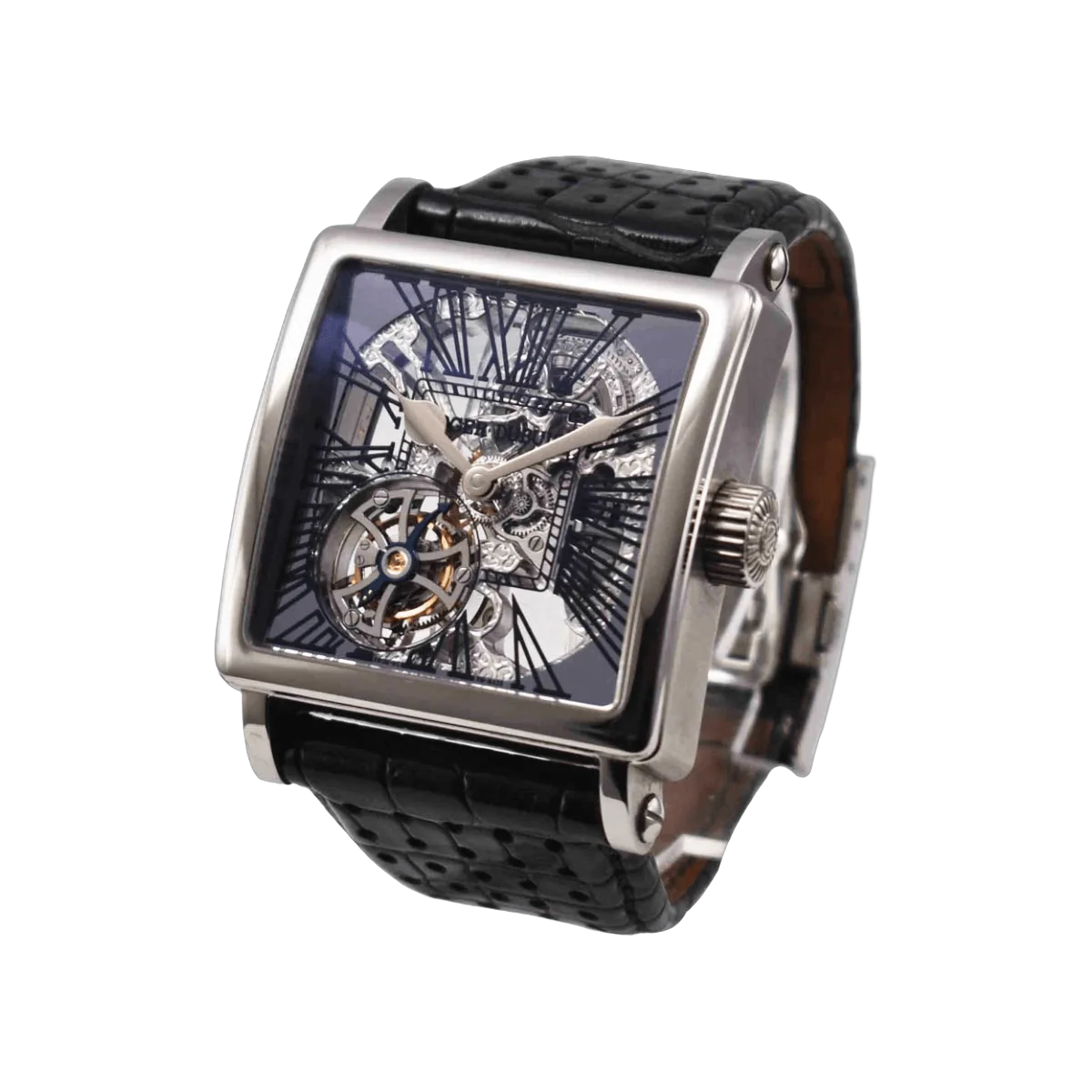 Roger Dubuis Golden Square G40 02SQ 7 V3.79 Skeleton Tourbillon With Skeleton Dial Men's Watch – additional product photo 5