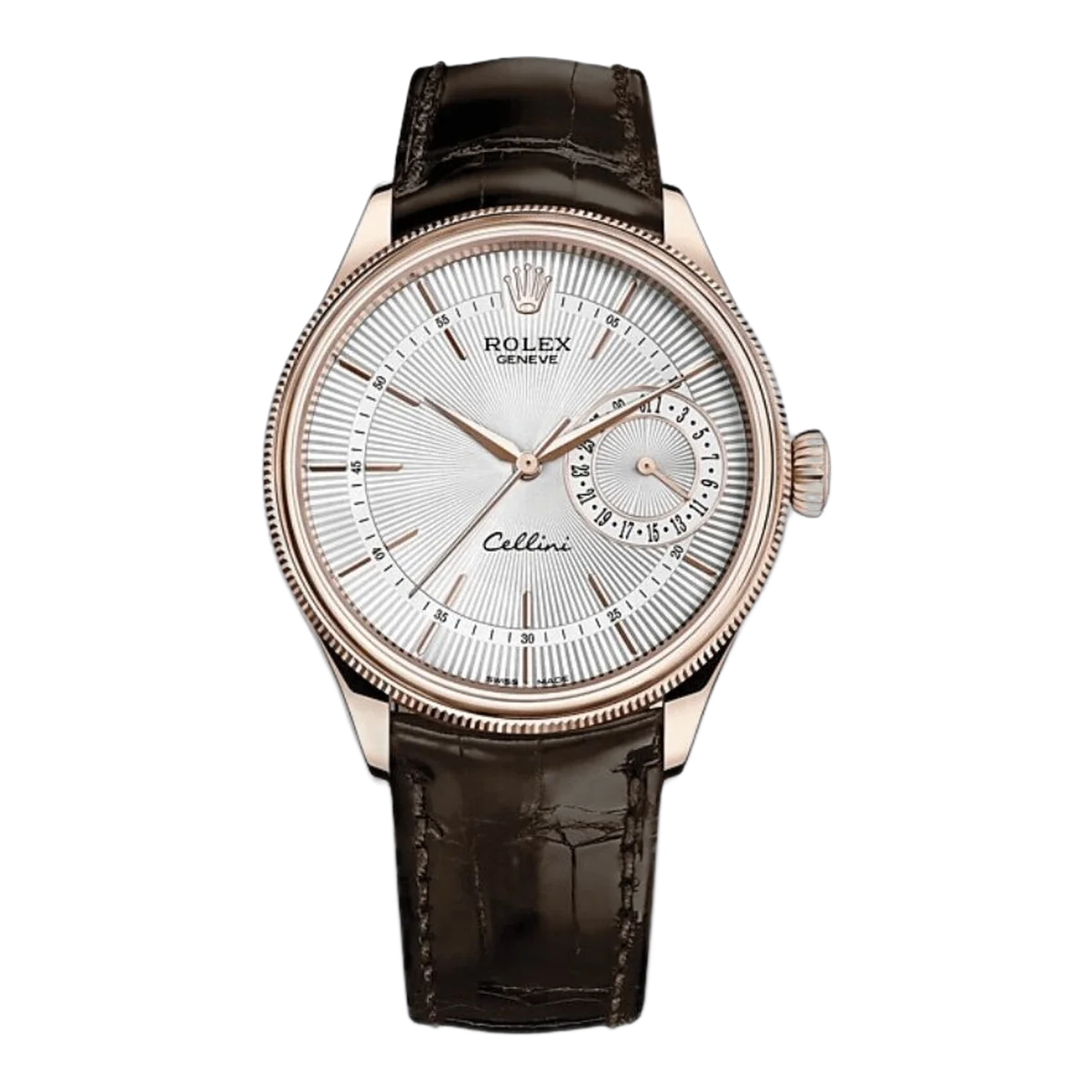 Rolex Cellini M50515-0008 Calibre 2836/2813 مينا فضي بني