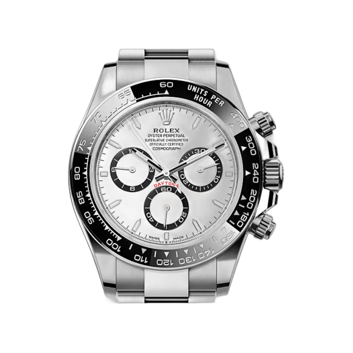 Rolex Cosmograph Daytona 126500LN-0001 Oyestersteel Automatic White Panda Index Dial