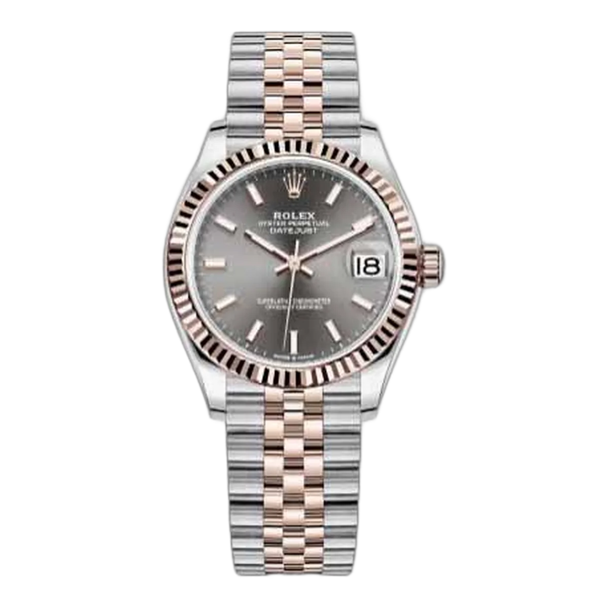 Rolex Datejust 31 mm Edelstahl/18 Kt Roségold Damenuhr