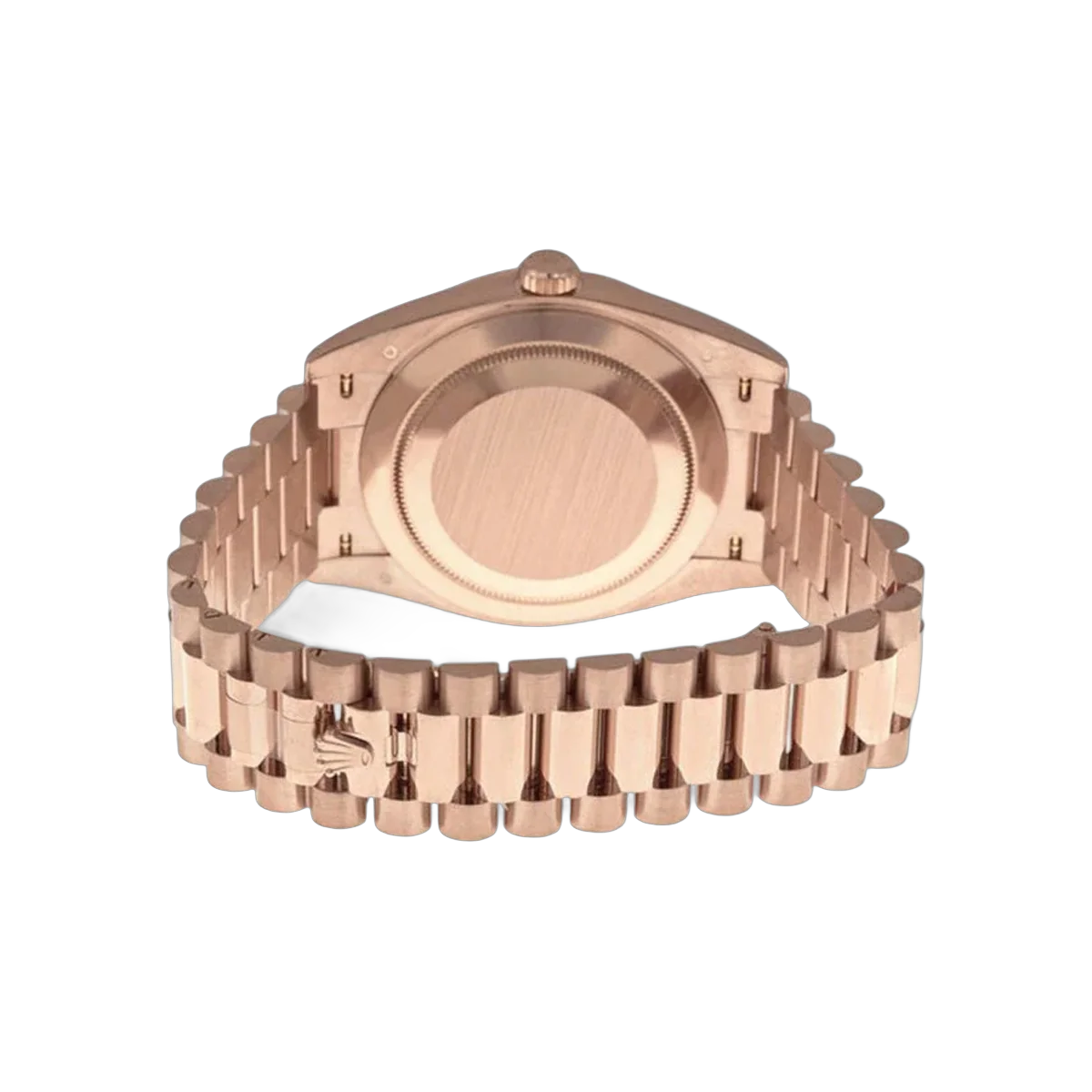 Rolex Day-Date 228235-0001 Everose Gold 40mm Sundust Römisches Zifferblatt Herrenuhr