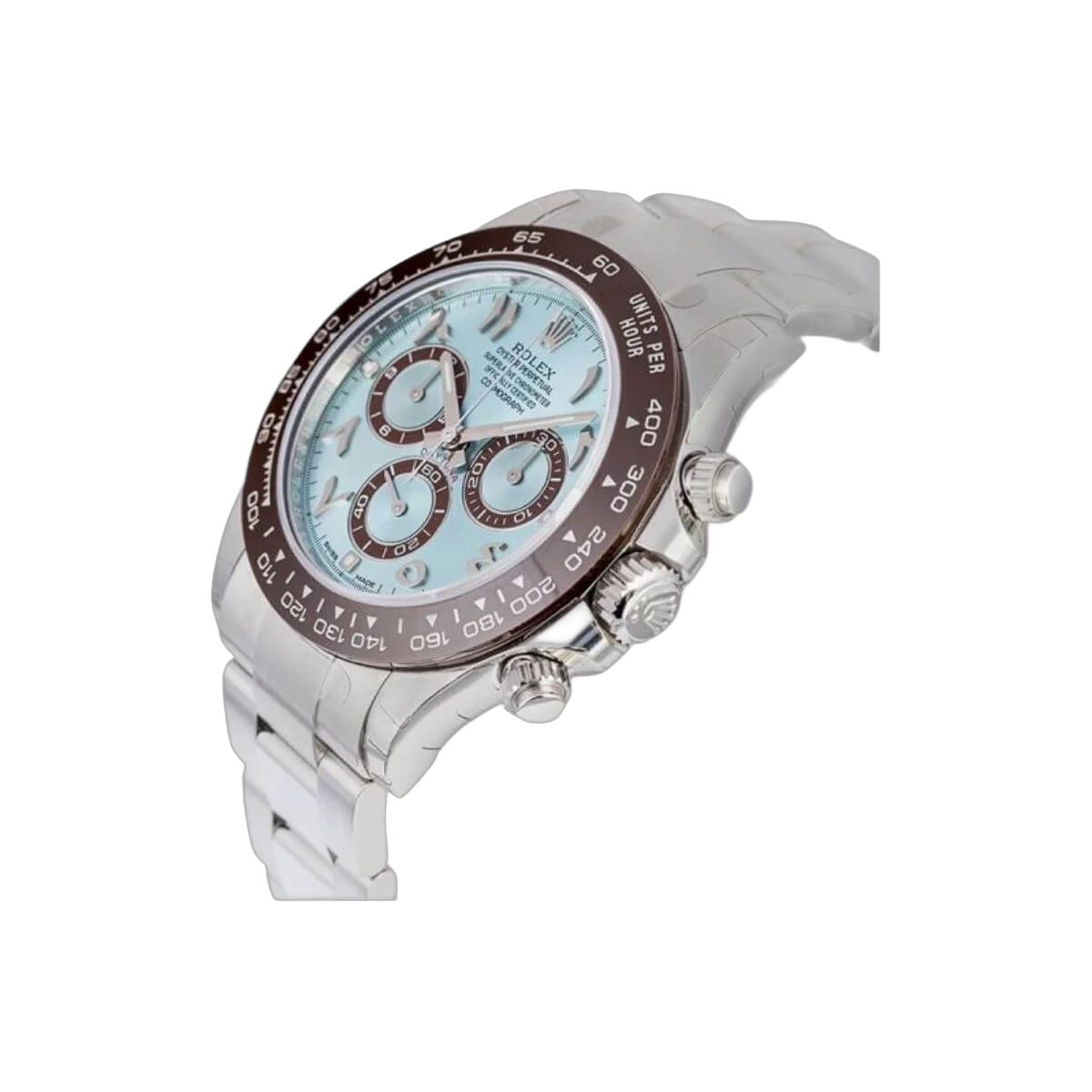 Rolex Daytona 116506-Arab Blue Arabic Dial Chronograph 40Mm Platinum Oyster Bracelet – additional product photo 3