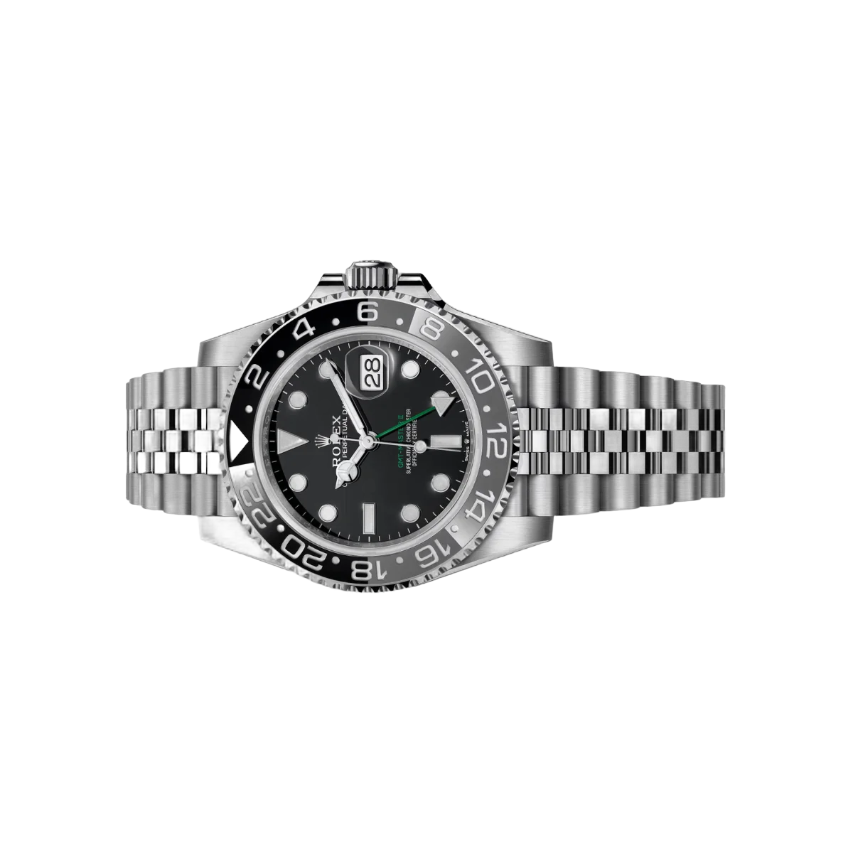 Rolex Gmt Master II 126710GRNR-0003 Oyster steel Bruce Wayne Jubilee Bracelet 40mm Men’s Watch