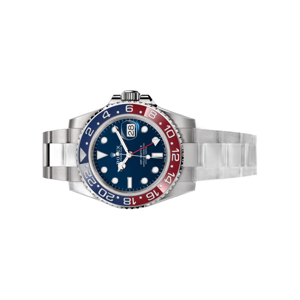 Rolex GMT-Master II 126719BLRO-0003 White Gold Midnight Blue Dial 40mm Men’s Watch.