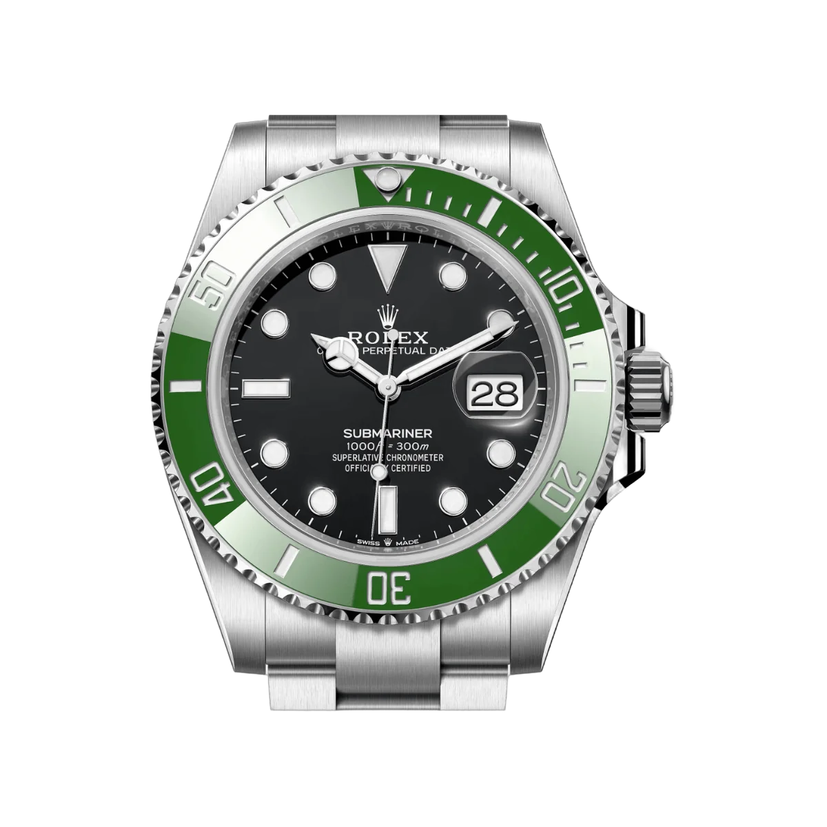رولكس أويستر بربتشوال سابمارينر 126610LV-0002 كيرميت/ستاربكس 41 ملم ستانلس ستيل